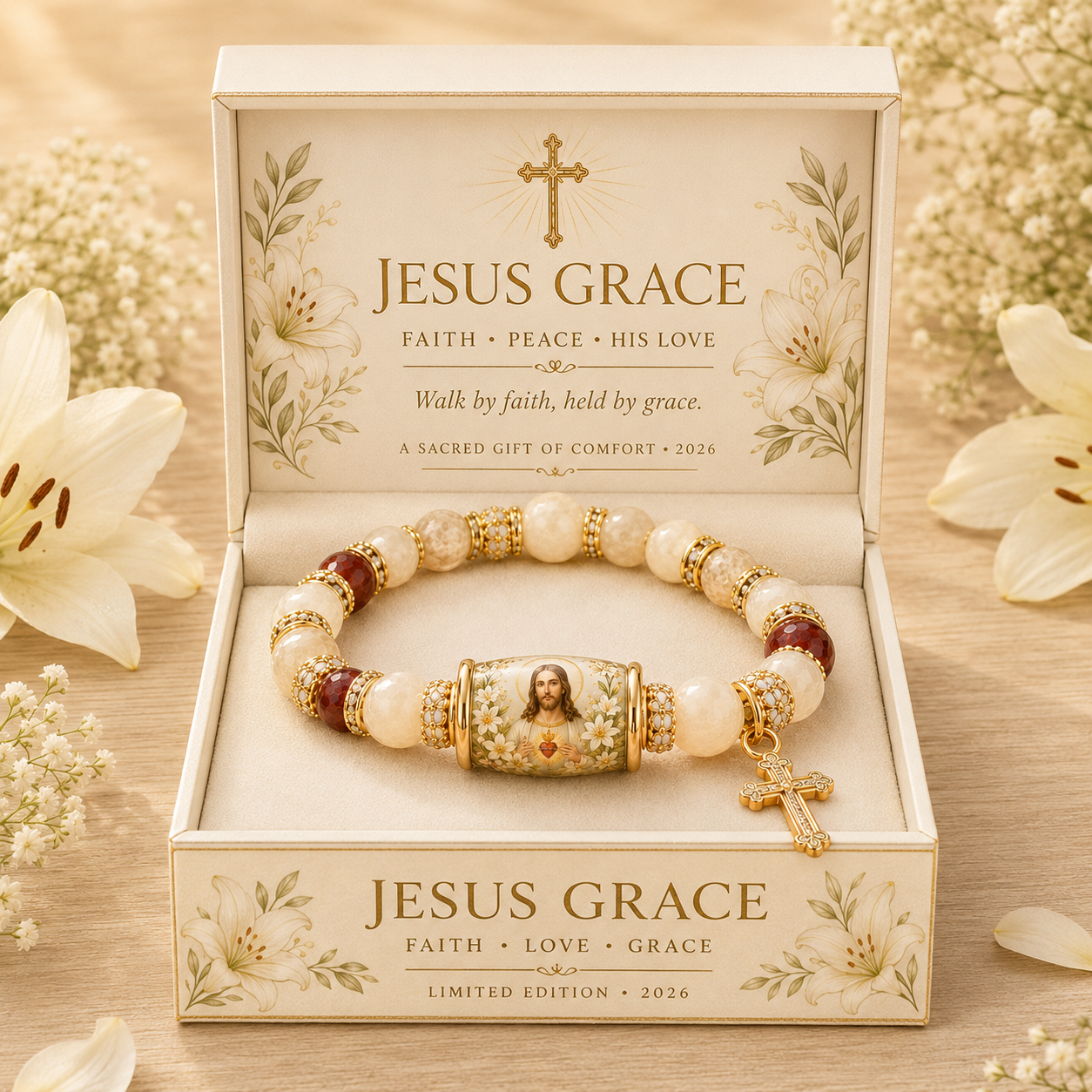 🌿 Love. Peace & Spring Blessings 💖 | 2026 Limited Edition Bracelet - Only 8 Left