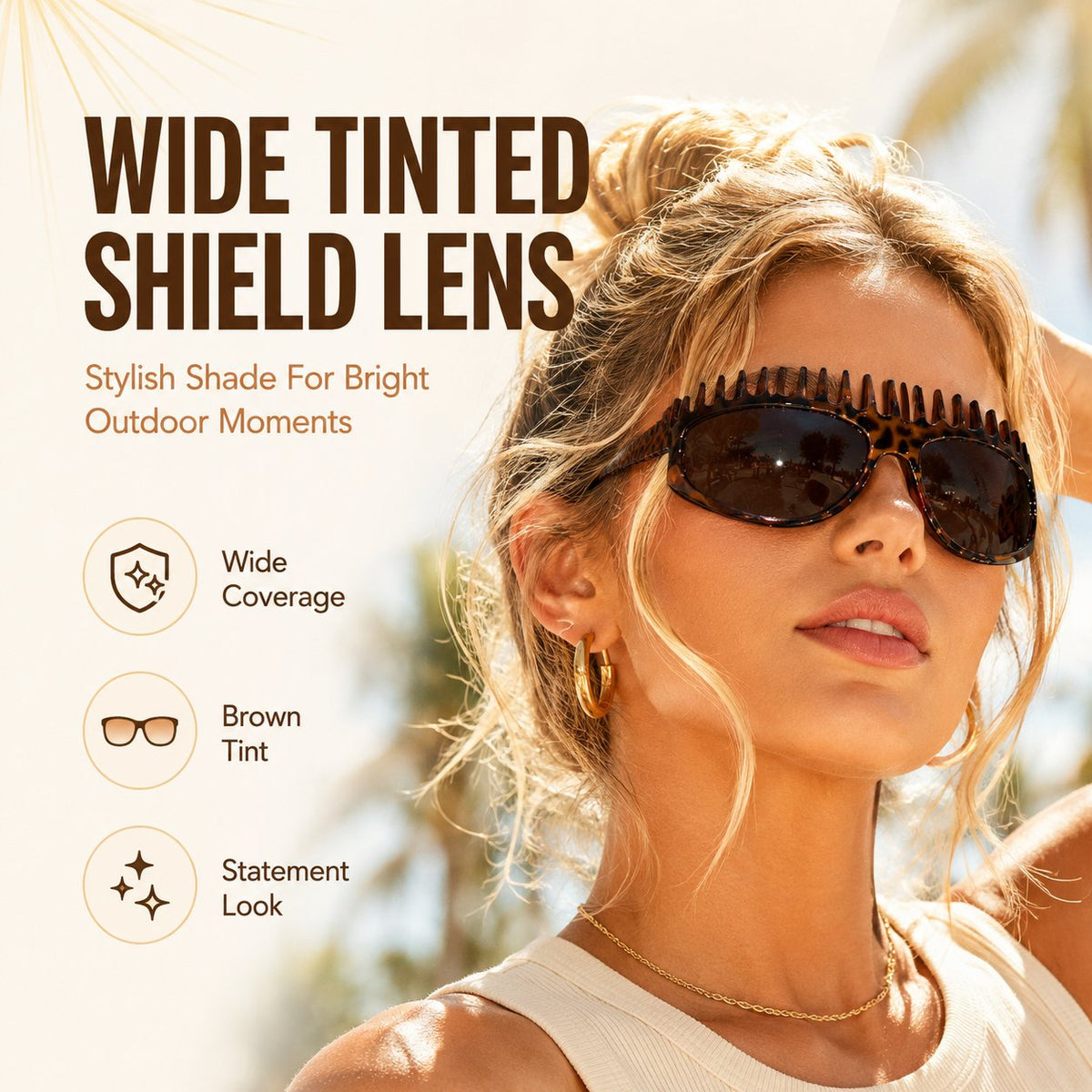 Yovot® 2-In-1 Tortoiseshell Headband Sunglasses