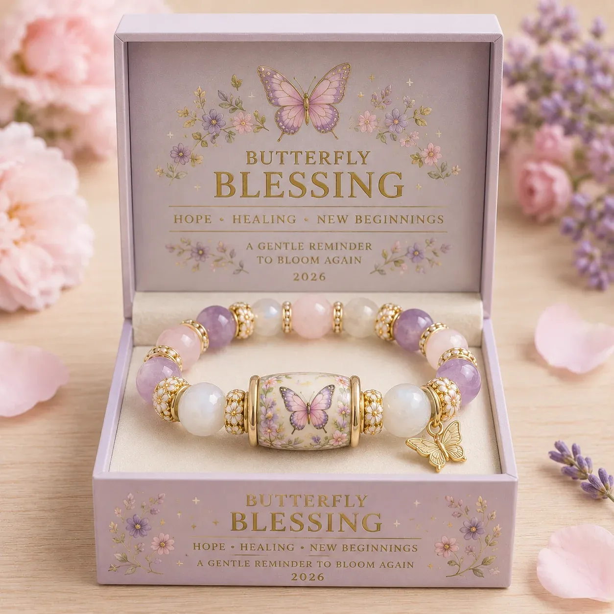🌿 Love. Peace & Spring Blessings 💖 | 2026 Limited Edition Bracelet - Only 8 Left