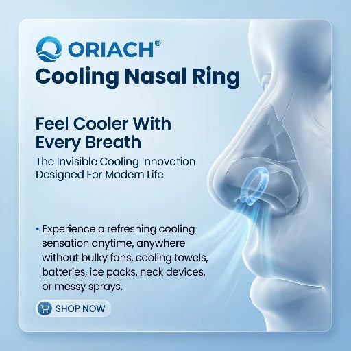 Oriach® Cooling Nasal Ring — Revolutionary Cooling Comfort With Every Breath