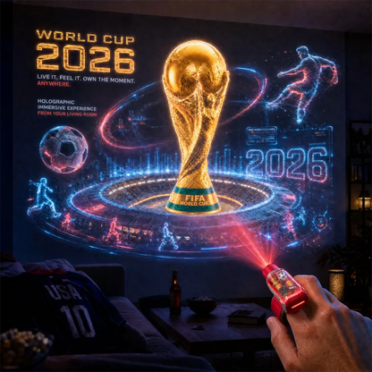 Comauo® Finger Projector – 5D Naked-Eye Holographic Projection (World Cup Limited Edition)